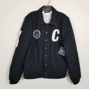 Carre Class Varsity Jacket Wool Blend Small NWT